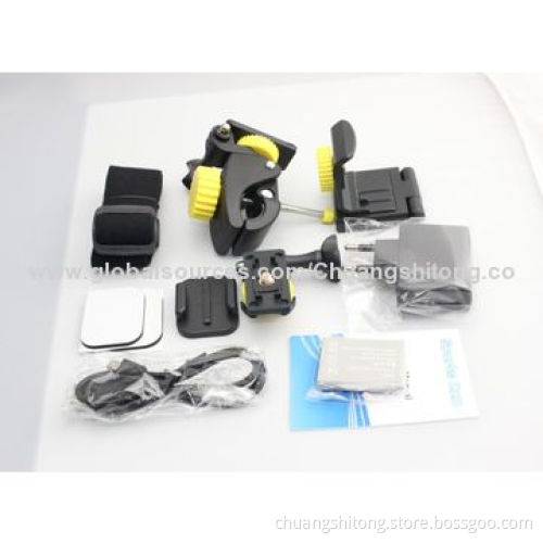 Wi-Fi action camera, multifunctional/bike/motorbike/skiing, outdoor sports